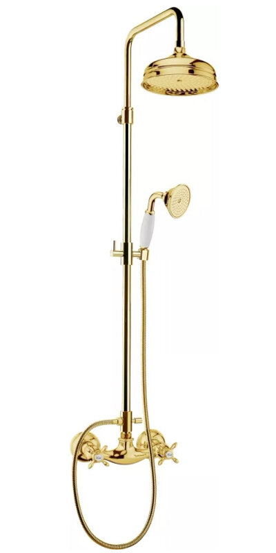 Изображение товара Душевая система Webert Ottocento OT760405010 золото для ванной