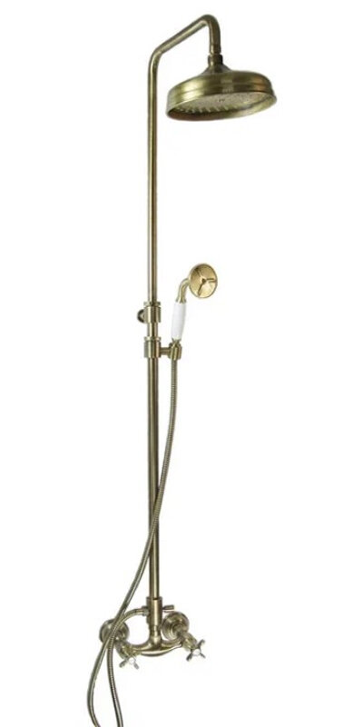 Изображение товара Душевая система Webert Ottocento OT760405065 в бронзовом цвете