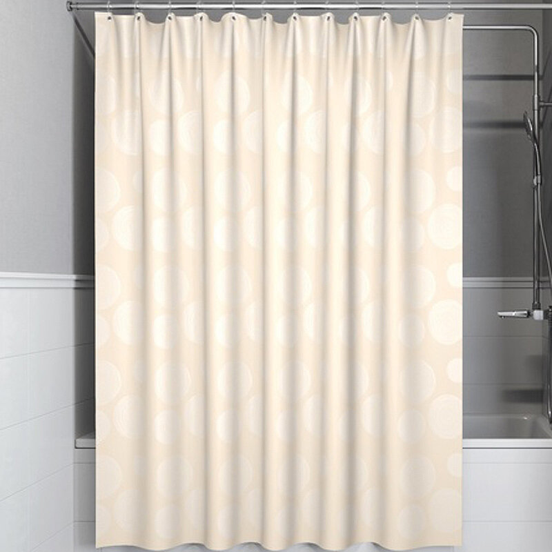 Изображение товара Штора для ванной комнаты Iddis Base BD02P18i11, 180 x 200 см, полиэстер, цвет бежевый