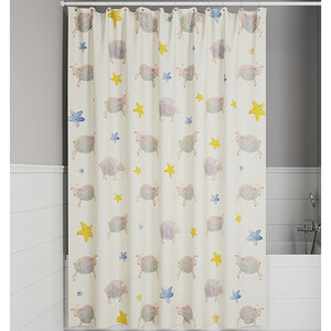 Изображение товара Штора для ванной комнаты Iddis Base BA01P18i11, 180 x 200 см, полиэстер, цвет бежевый