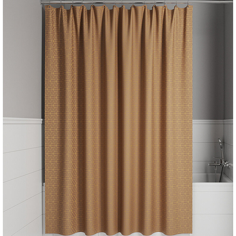 Изображение товара Штора для ванной комнаты Iddis Base BG04P24i11 200x240 см полиэстер коричневая