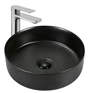 Изображение товара Раковина накладная Splendy Bliss BL10540T0NBM 40 см черная матовая фарфор