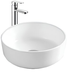 Изображение товара Раковина Splendy Bliss BL10540T0NW - фарфор белая 40 см для ванной и кухни