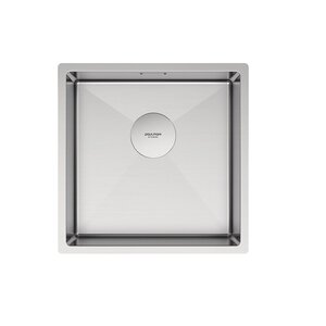 Изображение товара Мойка кухонная Paulmark Next 44 UNI, PM214444-BS, 44 см, цвет брашированная нержавеющая сталь