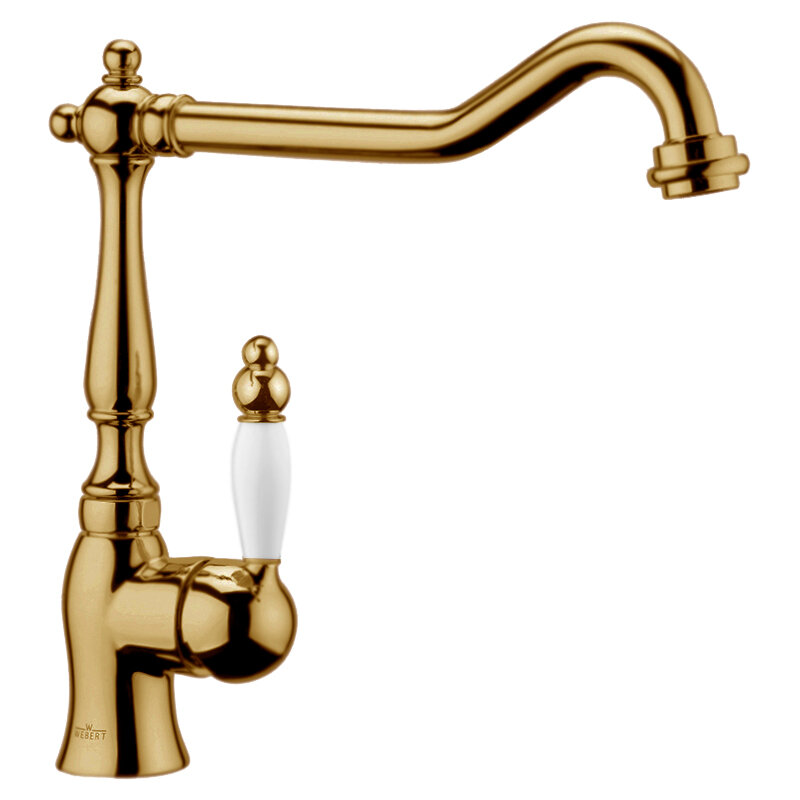 Изображение товара Смеситель для кухни Webert Valentino бронза однорычажный Италия