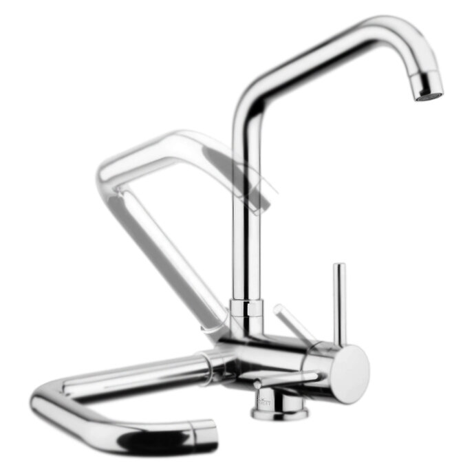 Изображение товара Смеситель для кухни Webert Kitchen Window WD920702015 под окно, хром