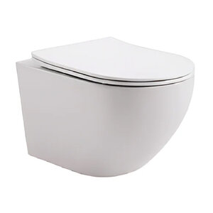 Изображение товара Подвесной безободковый унитаз Splendy Light LI10152VTYWMW c горизонтальным выпуском