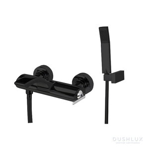 Изображение товара Смеситель для ванны Webert Wolo WO850101560, черный матовый