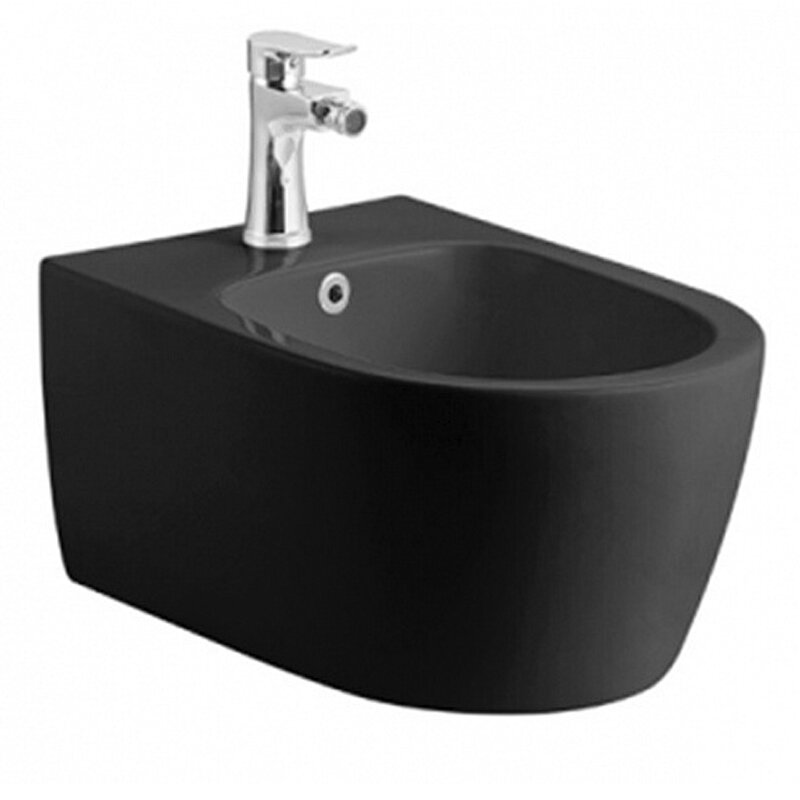 Изображение товара Биде Splendy Pride PR10852V1BM черное матовое подвесное