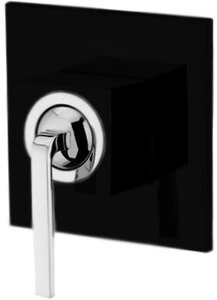 Изображение товара Смеситель для душа Webert Wolo WO880101560 с внутренней частью, матовый черный