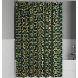 Изображение товара Штора для ванной комнаты Iddis Base BG06P18i11 180x200 см из полиэстера цвет зеленый