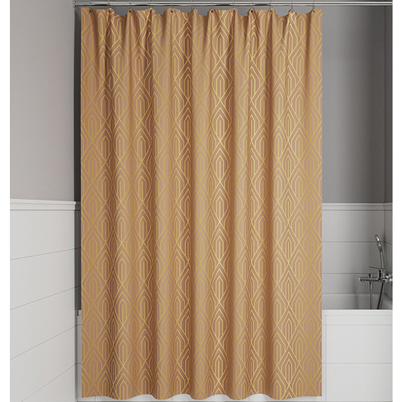 Изображение товара Штора для ванной комнаты Iddis Base BG04P18i11 180x200 см полиэстер коричневый