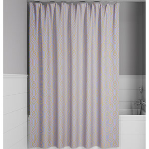 Изображение товара Штора для ванной комнаты Iddis Base BG02P18i11, 180 x 200 см, полиэстер, цвет фиолетовый
