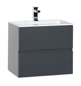 Изображение товара Тумба под раковину Aquanet Алвита 70 00183992, цвет серый антрацит