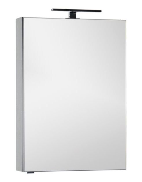 Изображение товара Зеркало-шкаф Aquanet Алвита 70 00183990, цвет серый антрацит Изображение товара Зеркало-шкаф Aquanet Алвита 70 00183990, цвет серый антрацит