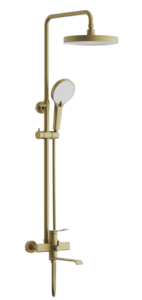 Изображение товара Душевая система Belz B812 B24812-5, золото, с изливом