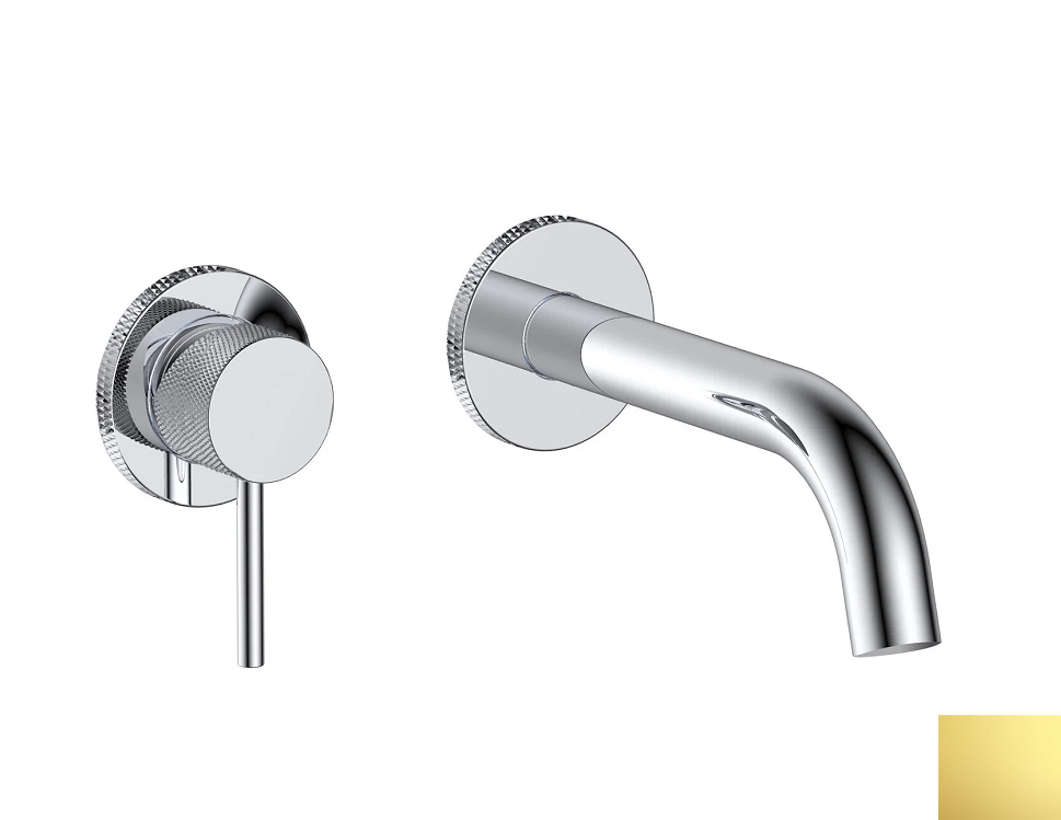 Изображение товара Смеситель для раковины Splendy Passion PA201205UK2GM Золото матовое