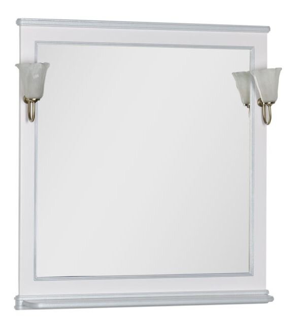 Изображение товара Зеркало Aquanet Валенса 100 белое матовое