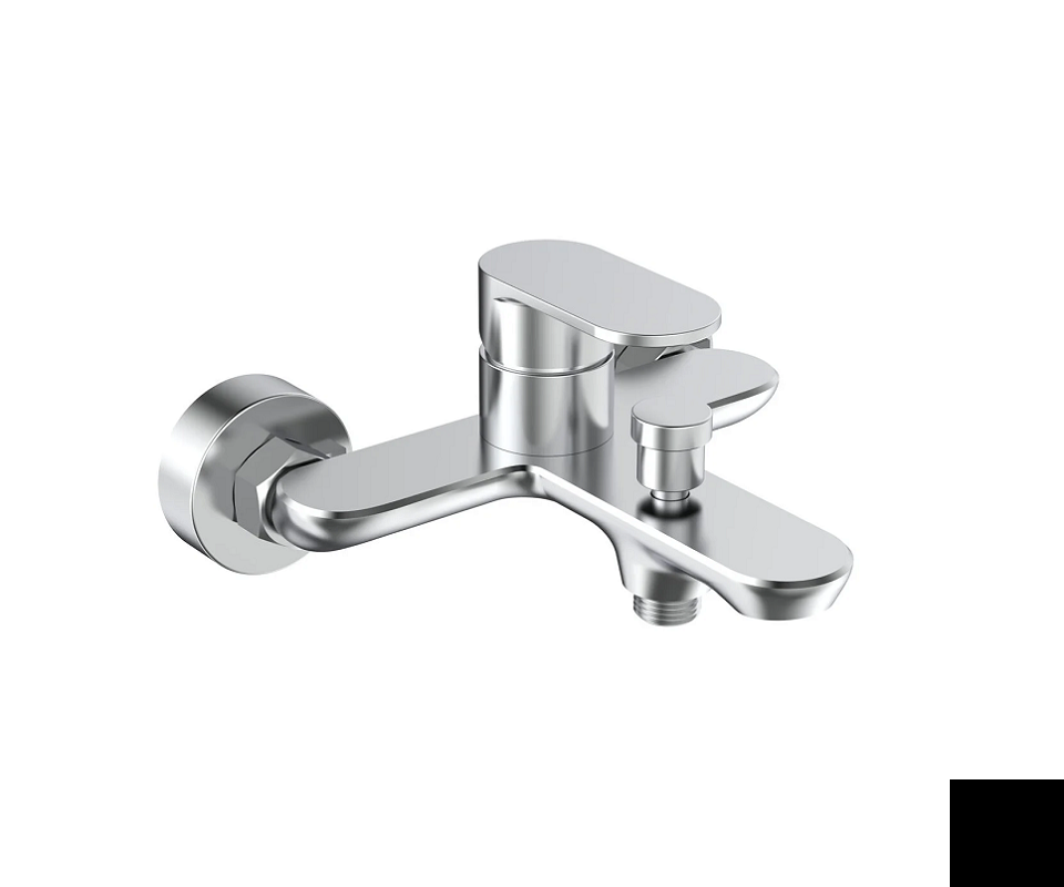 Изображение товара Смеситель для ванны и душа Splendy Rest RE203N2K215BM черный матовый