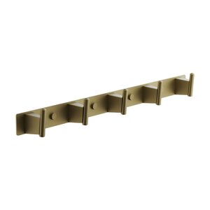 Изображение товара Вешалка настенная Belz B913 B91315-5 48.5 см брашированное золото с 5 крючками