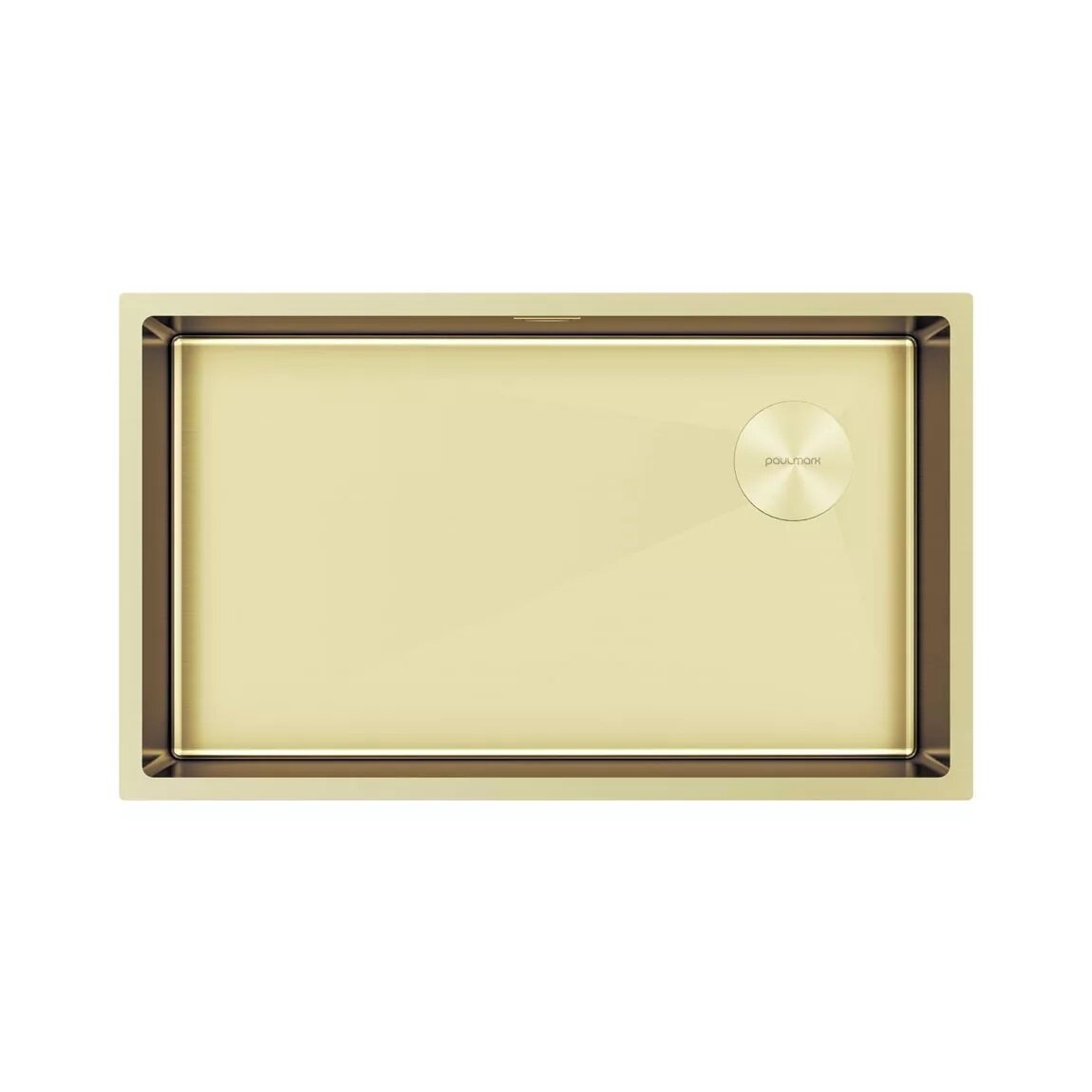 Изображение товара Мойка кухонная Paulmark Next-Skew 74 UNI, PM887444-LG, 74 см, цвет светлое золото Изображение товара Мойка кухонная Paulmark Next-Skew 74 UNI, PM887444-LG, 74 см, цвет светлое золото