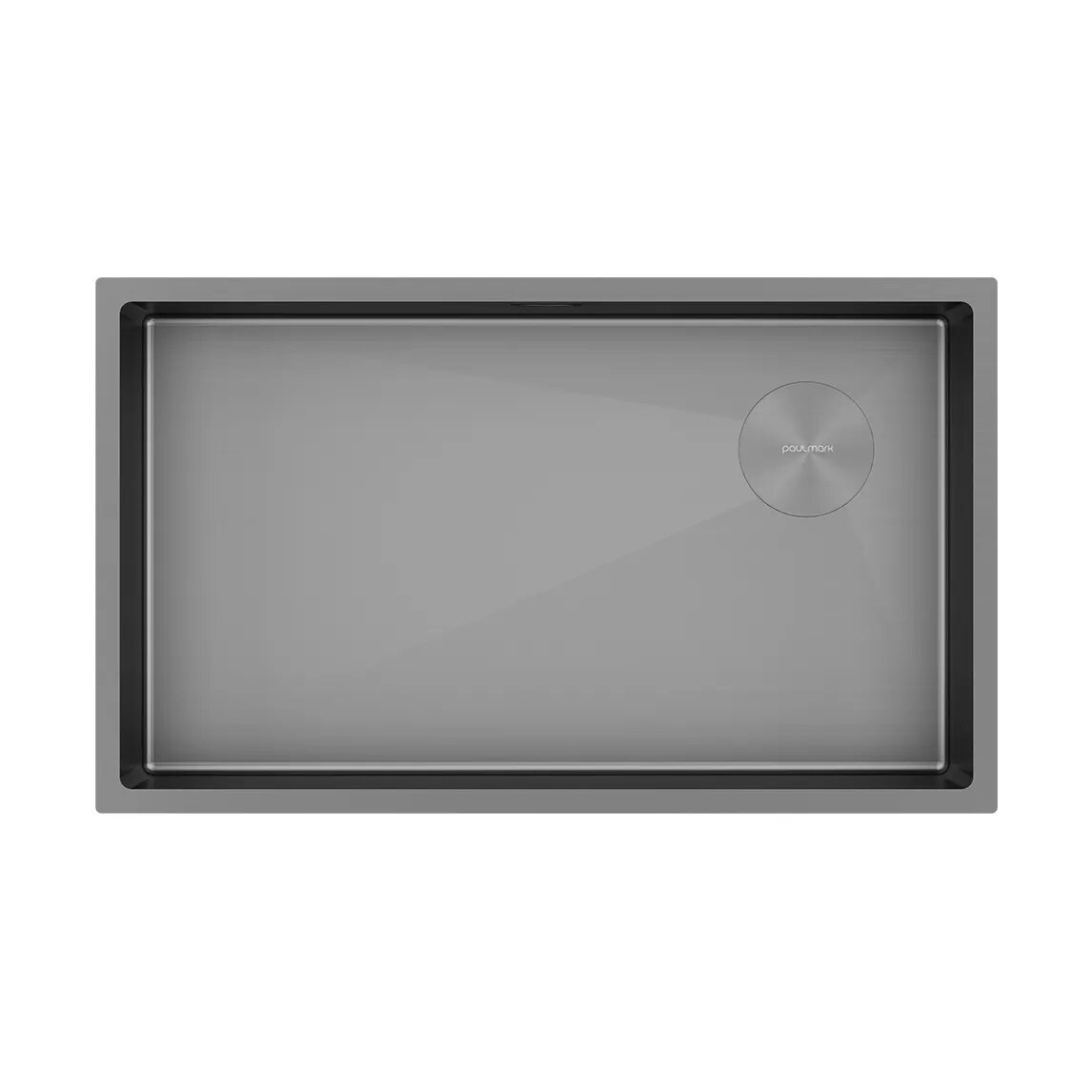 Изображение товара Мойка кухонная Paulmark Next-Skew 74 UNI, PM887444-MG, 74 см, цвет серый матовый Изображение товара Мойка кухонная Paulmark Next-Skew 74 UNI, PM887444-MG, 74 см, цвет серый матовый