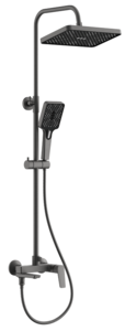 Изображение товара Душевая система Belz B715 B24715-3 с изливом и регулируемой штангой
