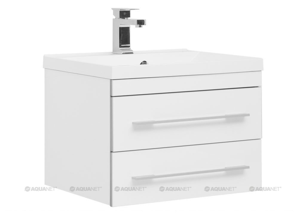 Изображение товара Тумба под раковину Aquanet Верона 58 подвесная белая Россия