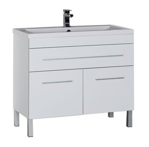 Изображение товара Тумба под раковину Aquanet Верона 90 напольная (2 дверцы, 1 ящик) 00182708, цвет белый
