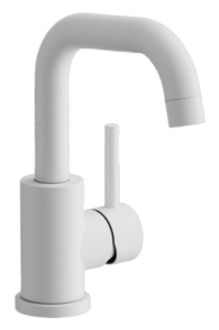 Изображение товара Смеситель для раковины Belz B10810-8 белый матовый с поворотным изливым