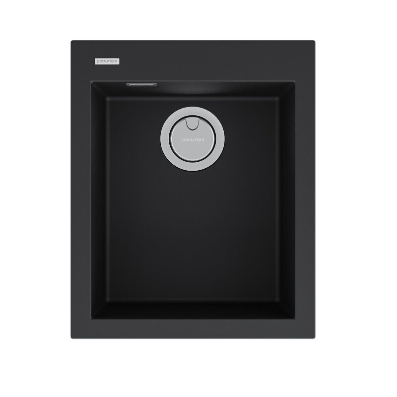 Изображение товара Кухонная мойка Paulmark Decoration 41 см PM934150-AN цвет anthracite Изображение товара Кухонная мойка Paulmark Decoration 41 см PM934150-AN цвет anthracite