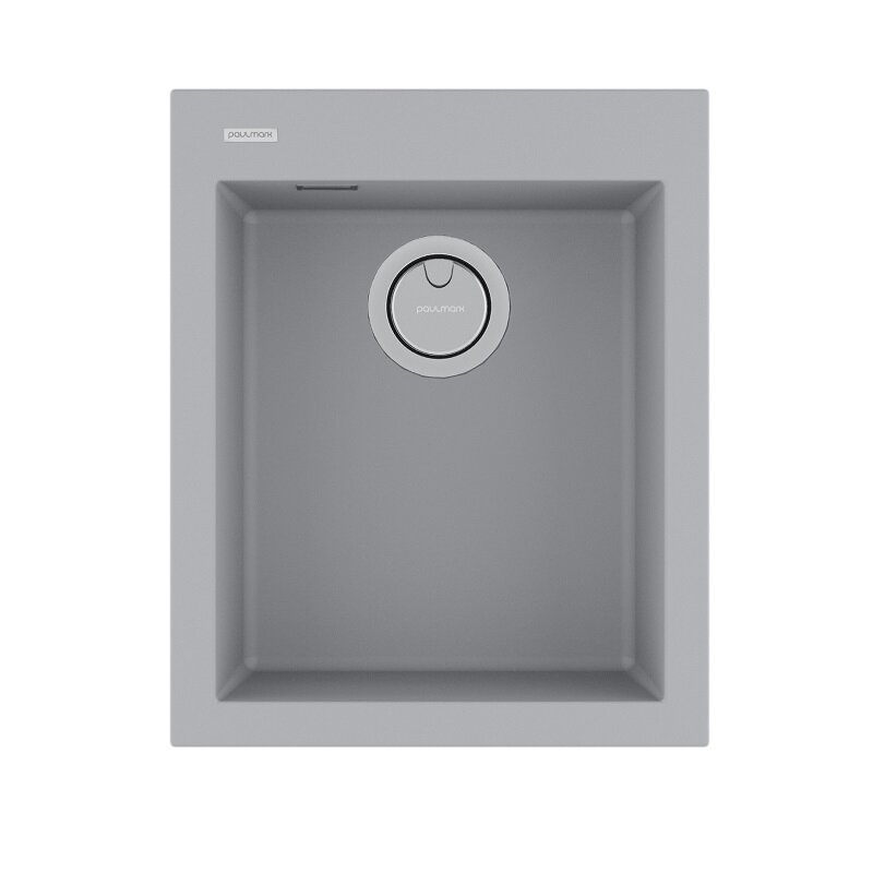 Изображение товара Кухонная мойка Paulmark Decoration 41 см urban grey композит акрил Технология ARIAPURA