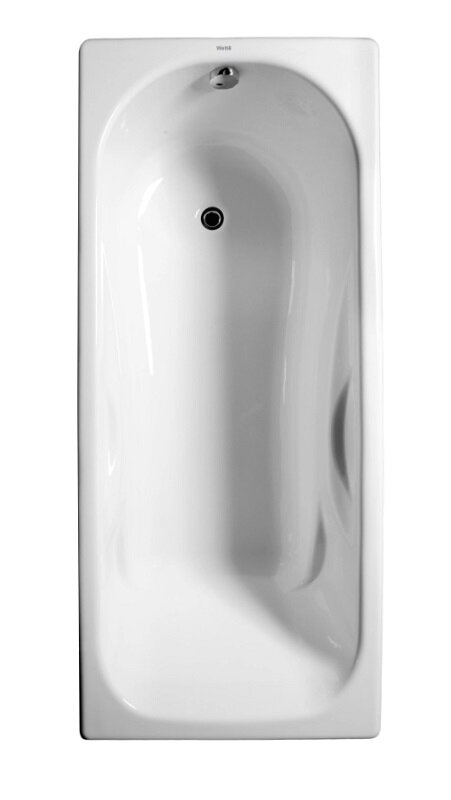 Изображение товара Чугунная ванна Wotte Comfort 170x75 см белая встраиваемая надежная