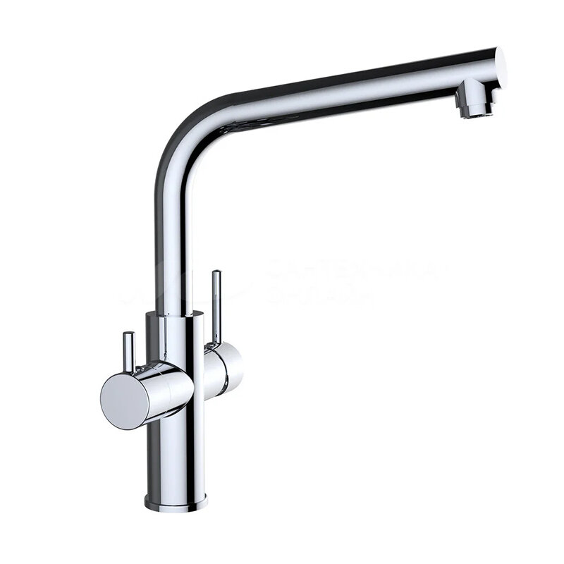 Изображение товара Смеситель для кухни Clever Osmosis Metall FREE, 61102, с выходом для питьевой воды, цвет хром