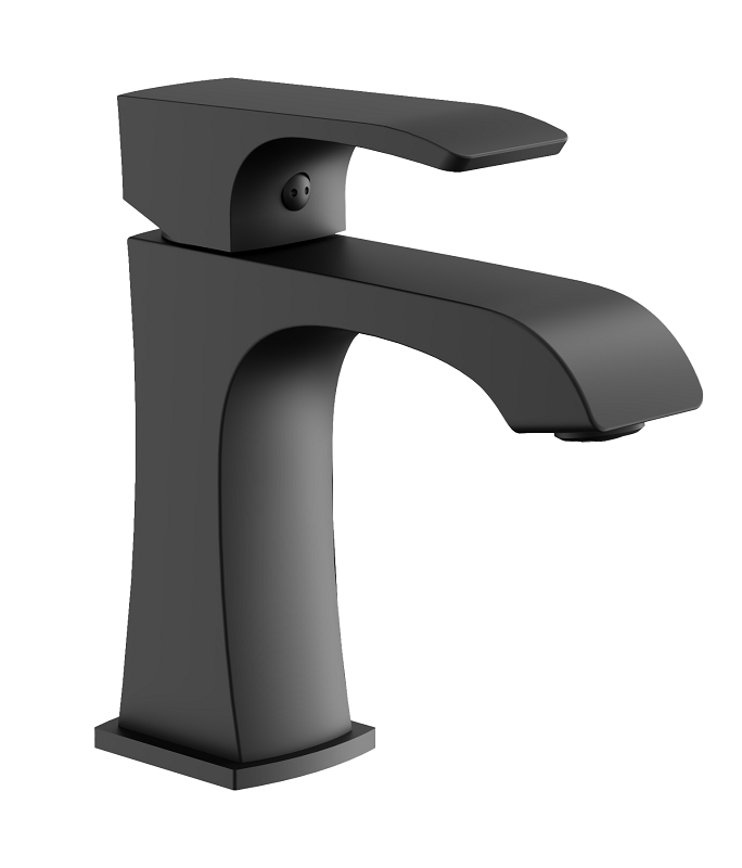 Изображение товара Смеситель Belz B507 B10507-7 для раковины, черный матовый Изображение товара Смеситель Belz B507 B10507-7 для раковины, черный матовый