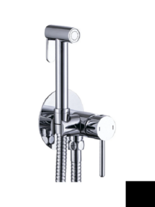 Изображение товара Гигиенический душ Splendy Joy JO219YU1KLBM, со смесителем, черный матовый