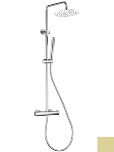 Изображение товара Душевая система Splendy Relax P RP208XTR25C1NB, термостатическая, никель брашированный