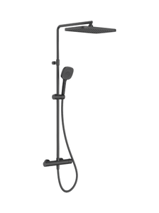 Изображение товара Душевая система Splendy Relax S RS208XTP36S3BM, термостатическая, черная матовая