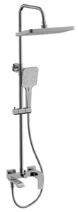 Изображение товара Душевая система Belz B507 B24507, с изливом, хром