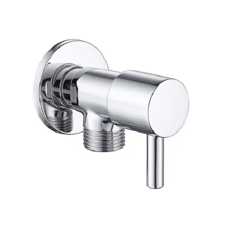 Изображение товара Запорный вентиль Splendy AA206NACR хром угловой для душа 1/2 дюйма