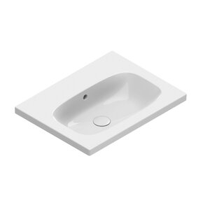 Изображение товара Раковина Catalano Alvea 0620600001, 60 см, фарфор, подвесная, белая