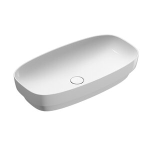 Изображение товара Раковина Catalano Alvea 0624750001, 75 см, фарфор, накладная, белая