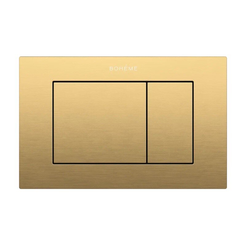 Изображение товара Kлавиша смыва Boheme, золото матовое, 650/2-MG, двухрежимный