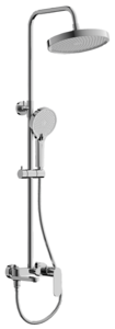 Изображение товара Душевая система Belz B24713, с изливом, хром