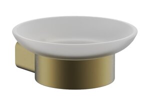 Изображение товара Мыльница Belz B908 B90802 для ванной настенная в брашированном золоте