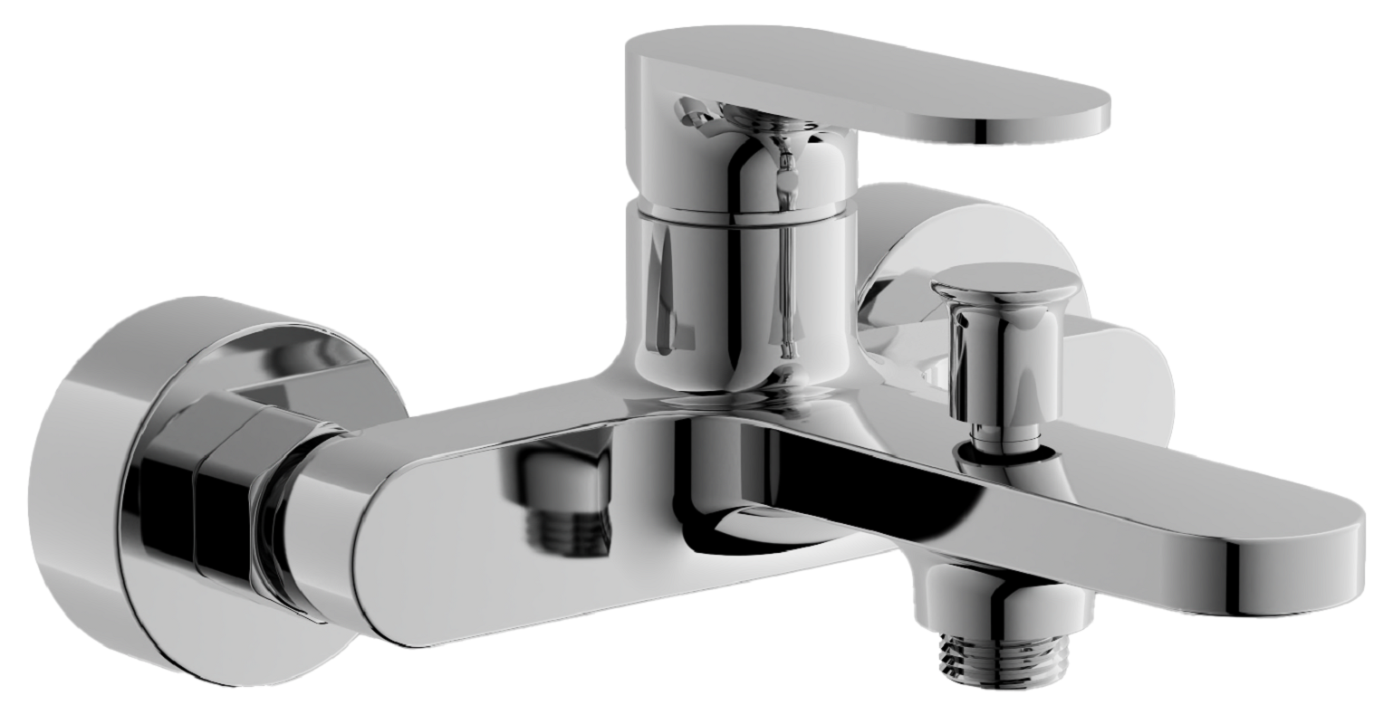 Изображение товара Смеситель Belz B713 B61713 для ванны и душа хром 19.2 см