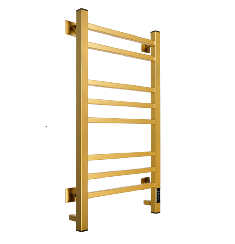 Изображение товара Электрический полотенцесушитель Comfysan Verona-K EC-8 80/50 золото матовое с 8 перекладинами