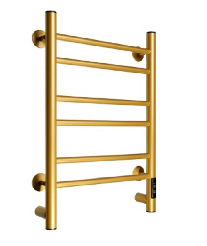 Изображение товара Электрический полотенцесушитель Comfysan Vita EC-6 60/50, золото матовое, 6 перекладин