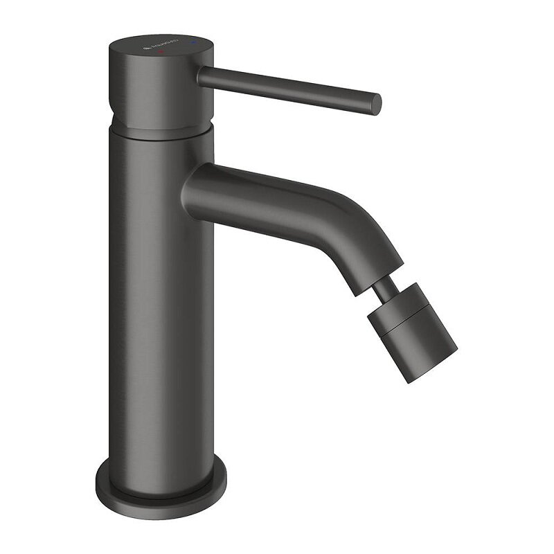 Изображение товара Смеситель для биде Aqueduto Cano CAN0545, оружейная сталь