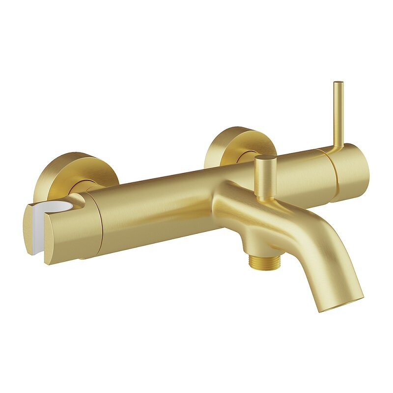 Изображение товара Смеситель для ванны и душа Aqueduto Cano CAN0650 золото шлифованное